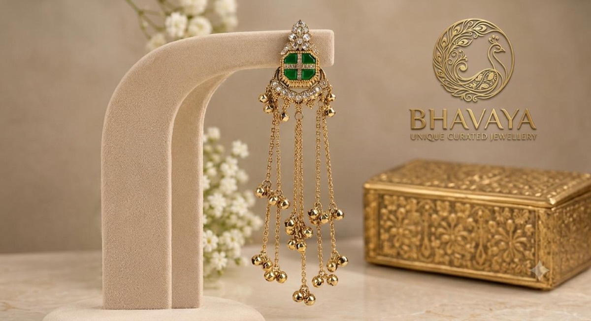 Panna Ghungroo Tassels