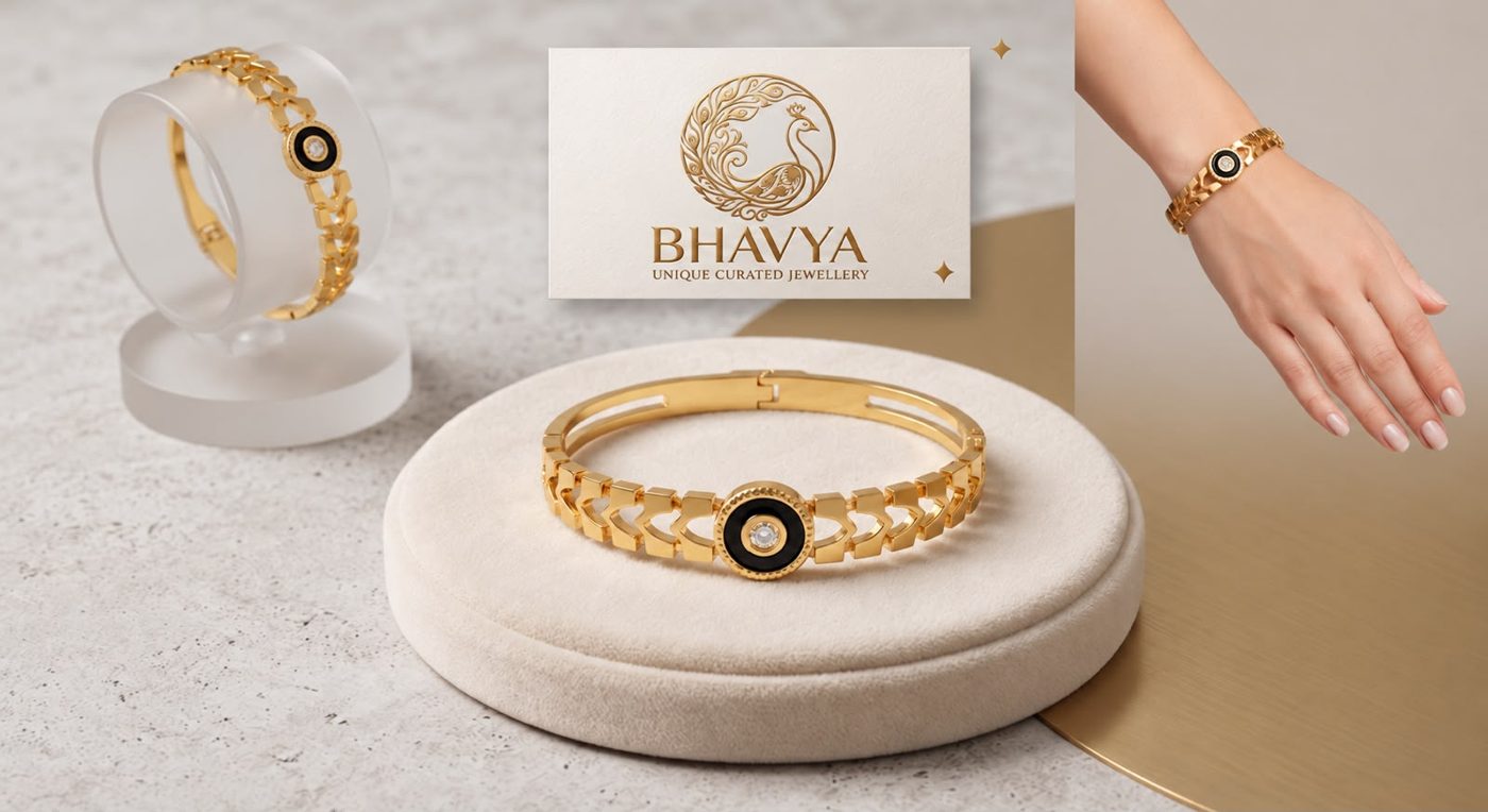 Flora Bracelet (Black Circle)