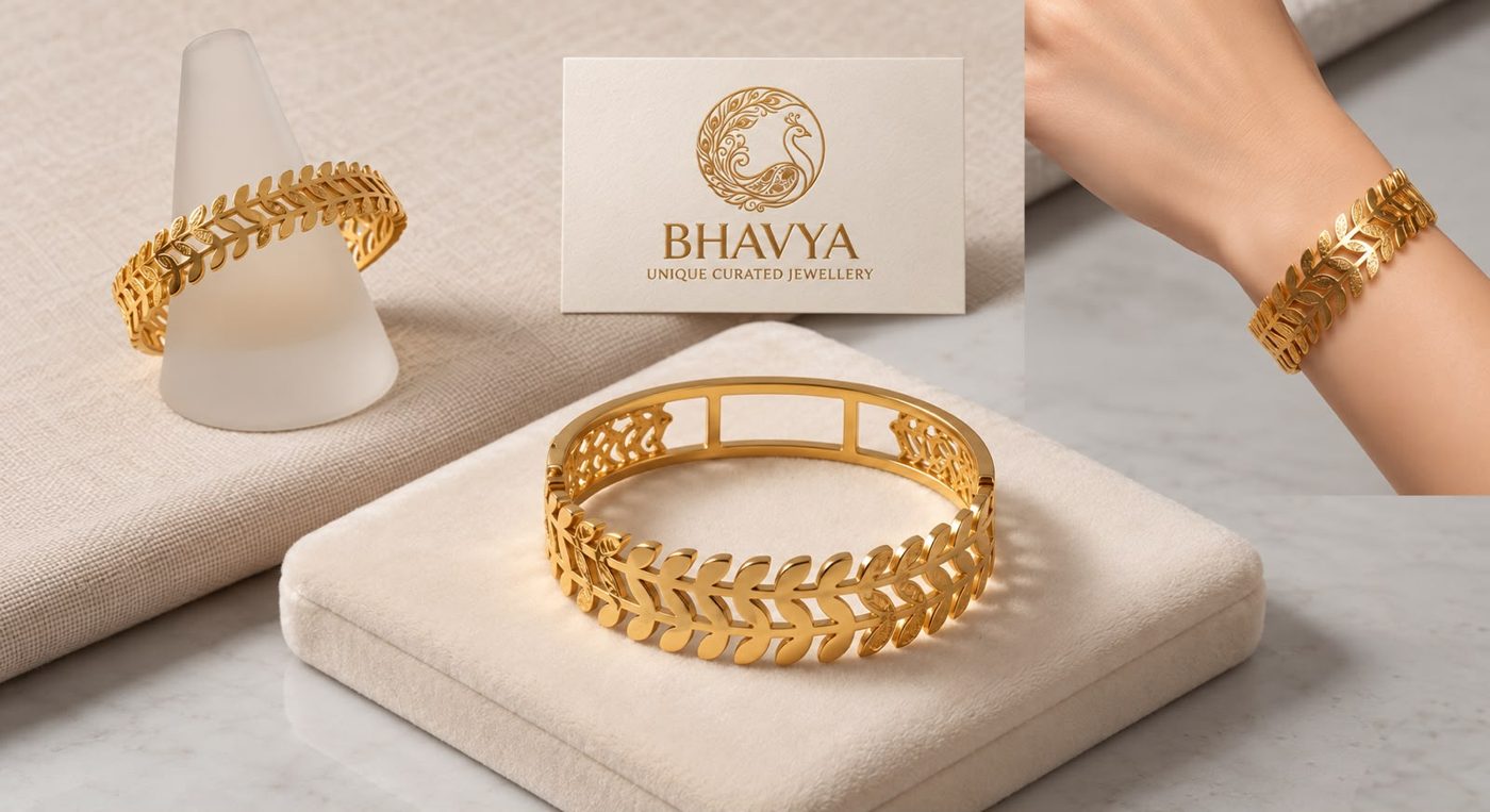 Nari Bracelet (Wheat Cuff)