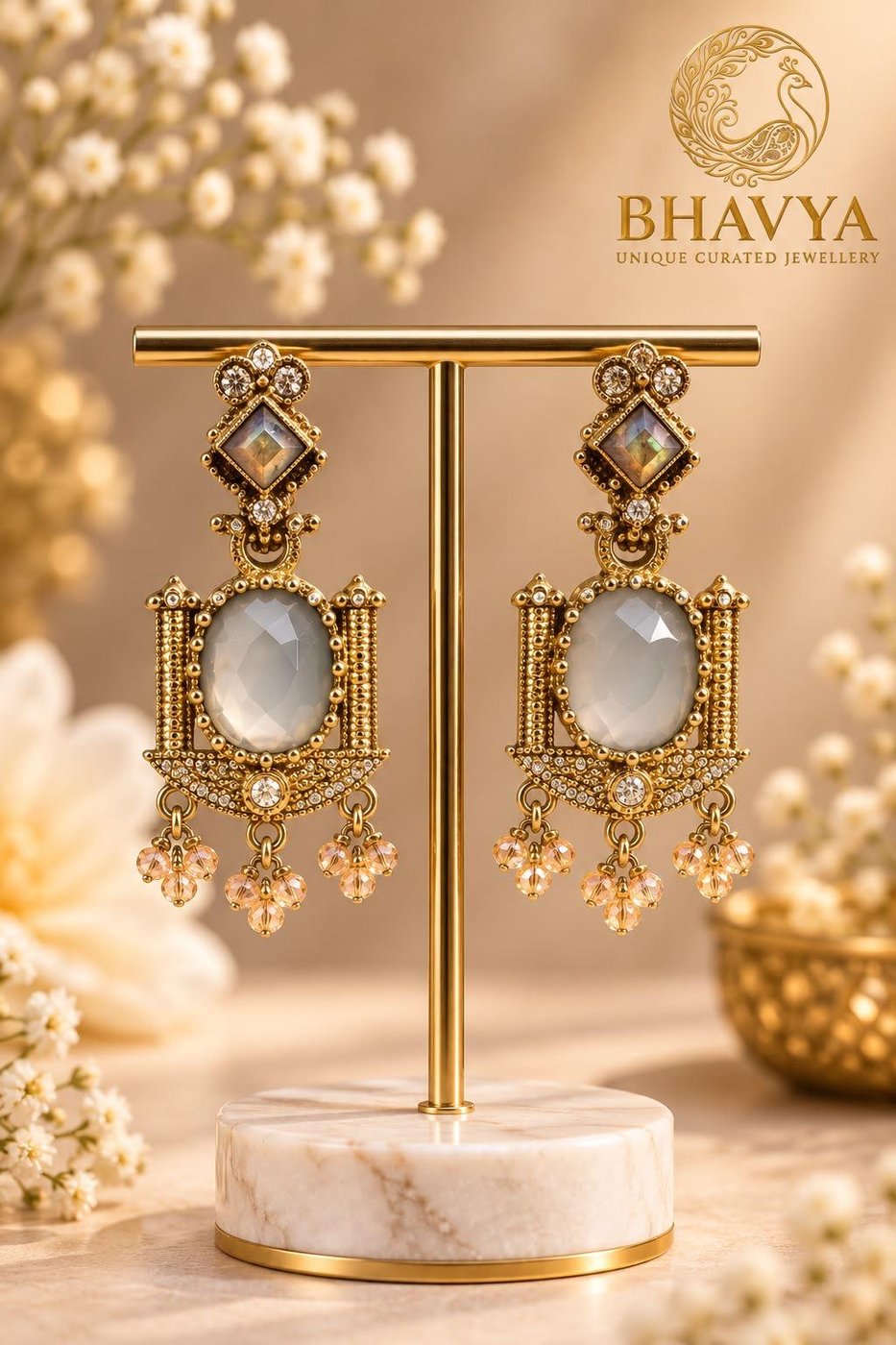 Antique Frame Drops (Grey)